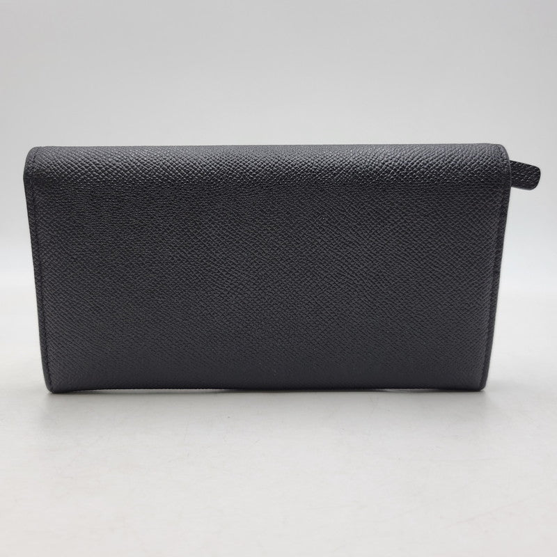 【中古品】【メンズ/レディース】 BVLGARI ブルガリ 280526 ブルガリ・ブルガリ ラージウォレット 財布 長財布 181-260807-cs-23-izu カラー：ブラック 万代Net店