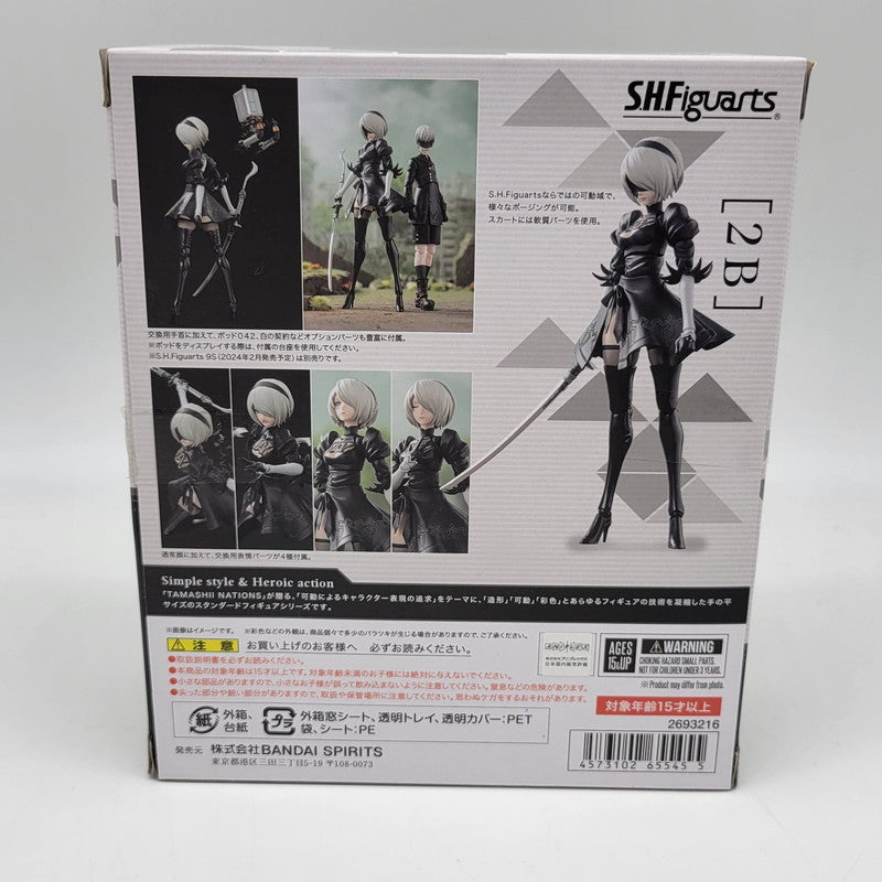【中古美品】 S.H.Figuarts 2B 「NieR：Automata(ニーア オートマタ)」 052-261026-mh-05-izuh 万代Net店