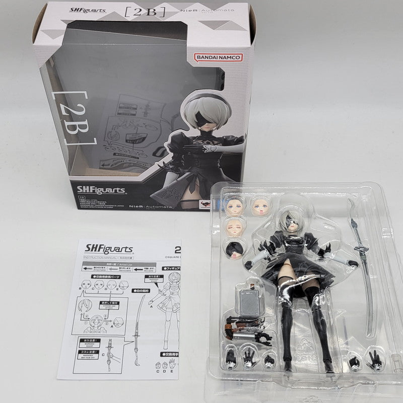【中古美品】 S.H.Figuarts 2B 「NieR：Automata(ニーア オートマタ)」 052-261026-mh-05-izuh 万代Net店