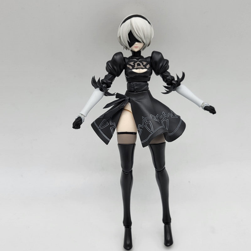 【中古美品】 S.H.Figuarts 2B 「NieR：Automata(ニーア オートマタ)」 052-261026-mh-05-izuh 万代Net店