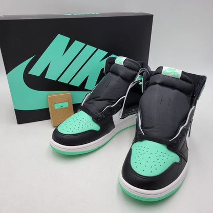 【中古美品】【メンズ】 NIKE ナイキ DZ5485-130 AIR JORDAN 1 HIGH OG エア ジョーダン ワン ハイ オリジナル スニーカー シューズ 靴 160-260807-cs-28-izu サイズ：27cm カラー：WHITE/BLACK-GREEN GLOW 万代Net店