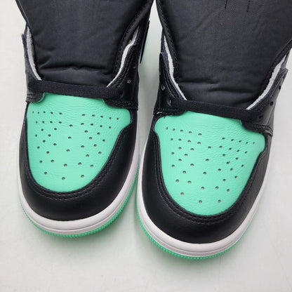 【中古美品】【メンズ】 NIKE ナイキ DZ5485-130 AIR JORDAN 1 HIGH OG エア ジョーダン ワン ハイ オリジナル スニーカー シューズ 靴 160-260807-cs-28-izu サイズ：27cm カラー：WHITE/BLACK-GREEN GLOW 万代Net店