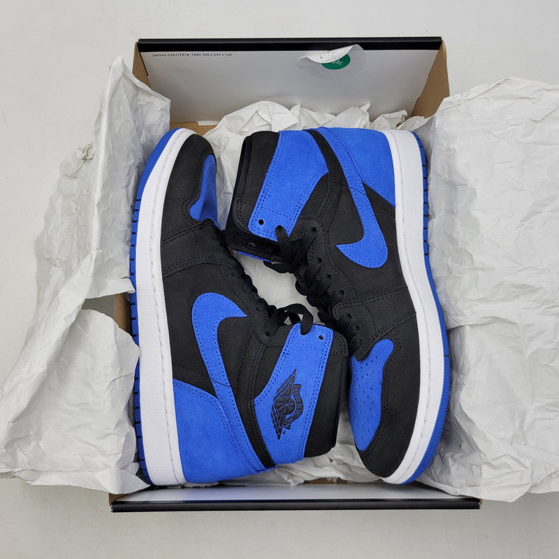 【中古品】【メンズ】 NIKE ナイキ DZ5485-042 AIR JORDAN 1 RETRO HIGH OG エア ジョーダン ワン レトロ ハイ オリジナル スニーカー シューズ 靴 160-260807-cs-29-izu サイズ：27cm カラー：BLACK/ROYAL BLUE-WHITE 万代Net店