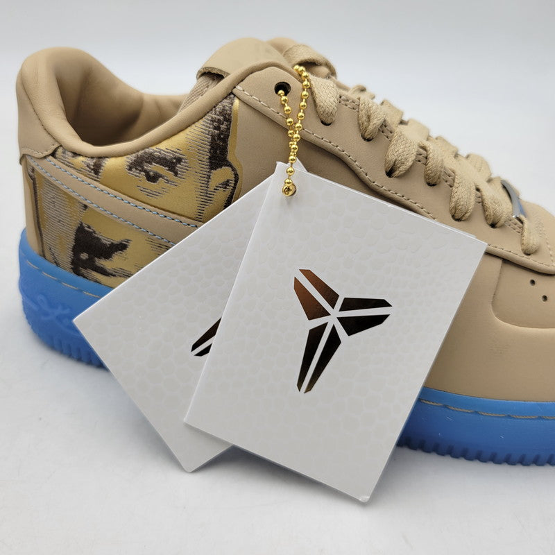 【中古美品】【メンズ】 NIKE × KOBE BRYANT ナイキ コービー ブライアント IH1018-200 AIR FORCE 1 LOW PROTRO エア フォース ワン ロー プロトロ スニーカー シューズ 靴 160-260807-cs-26-izu サイズ：26.5cm カラー：LINEN/LINEN-UNIVERSITY BLUE 万代Net店