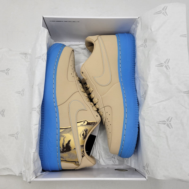 【中古美品】【メンズ】 NIKE × KOBE BRYANT ナイキ コービー ブライアント IH1018-200 AIR FORCE 1 LOW PROTRO エア フォース ワン ロー プロトロ スニーカー シューズ 靴 160-260807-cs-26-izu サイズ：26.5cm カラー：LINEN/LINEN-UNIVERSITY BLUE 万代Net店