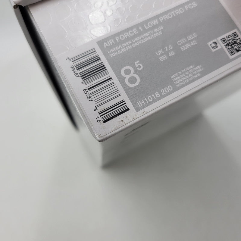 【中古美品】【メンズ】 NIKE × KOBE BRYANT ナイキ コービー ブライアント IH1018-200 AIR FORCE 1 LOW PROTRO エア フォース ワン ロー プロトロ スニーカー シューズ 靴 160-260807-cs-26-izu サイズ：26.5cm カラー：LINEN/LINEN-UNIVERSITY BLUE 万代Net店