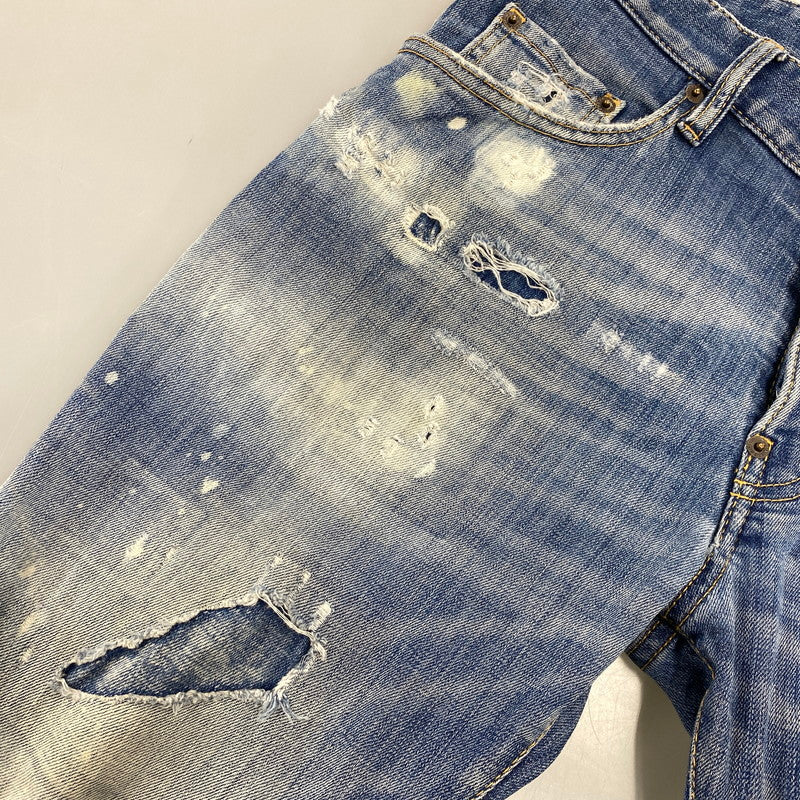 【現状渡し品】【メンズ】 DSQUARED2 ディースクエアード SKATER JEAN S71LB0720 S30664 スケーター ジーンズ デニムパンツ 152-260818-as-11-izu サイズ：48 カラー：インディゴ 万代Net店