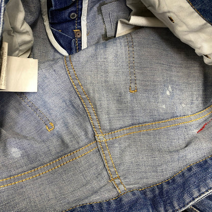 【現状渡し品】【メンズ】 DSQUARED2 ディースクエアード SKATER JEAN S71LB0720 S30664 スケーター ジーンズ デニムパンツ 152-260818-as-11-izu サイズ：48 カラー：インディゴ 万代Net店