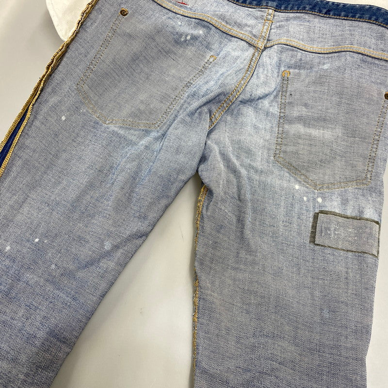 【現状渡し品】【メンズ】 DSQUARED2 ディースクエアード SKATER JEAN S71LB0720 S30664 スケーター ジーンズ デニムパンツ 152-260818-as-11-izu サイズ：48 カラー：インディゴ 万代Net店