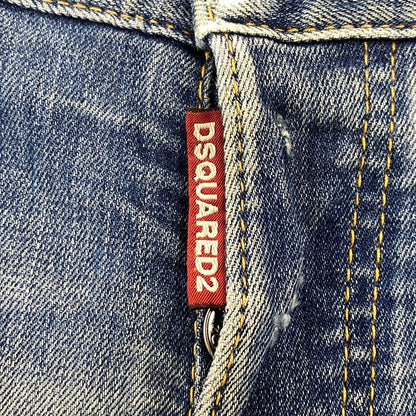 【現状渡し品】【メンズ】 DSQUARED2 ディースクエアード SKATER JEAN S71LB0720 S30664 スケーター ジーンズ デニムパンツ 152-260818-as-11-izu サイズ：48 カラー：インディゴ 万代Net店