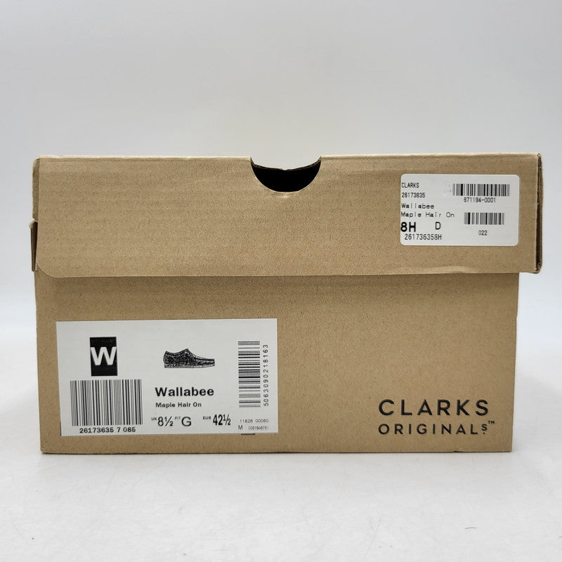 【中古品】【メンズ】 Clarks クラークス WALLABEE 26173635 ワラビー シューズ 靴 164-260808-as-08-izu サイズ：US9.5 カラー：ベージュ 万代Net店