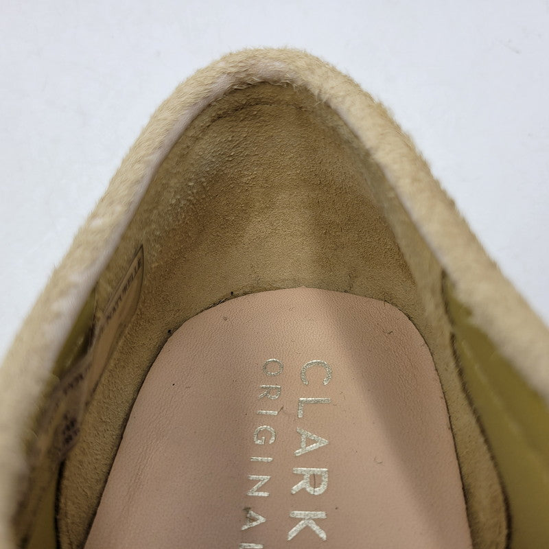 【中古品】【メンズ】 Clarks クラークス WALLABEE 26173635 ワラビー シューズ 靴 164-260808-as-08-izu サイズ：US9.5 カラー：ベージュ 万代Net店