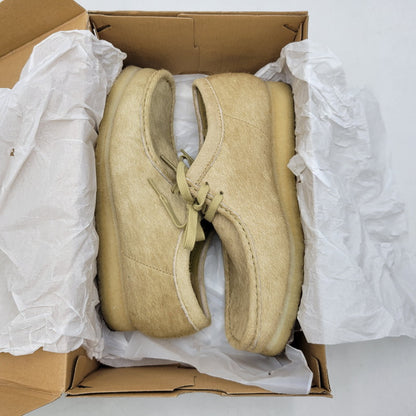 【中古品】【メンズ】 Clarks クラークス WALLABEE 26173635 ワラビー シューズ 靴 164-260808-as-08-izu サイズ：US9.5 カラー：ベージュ 万代Net店