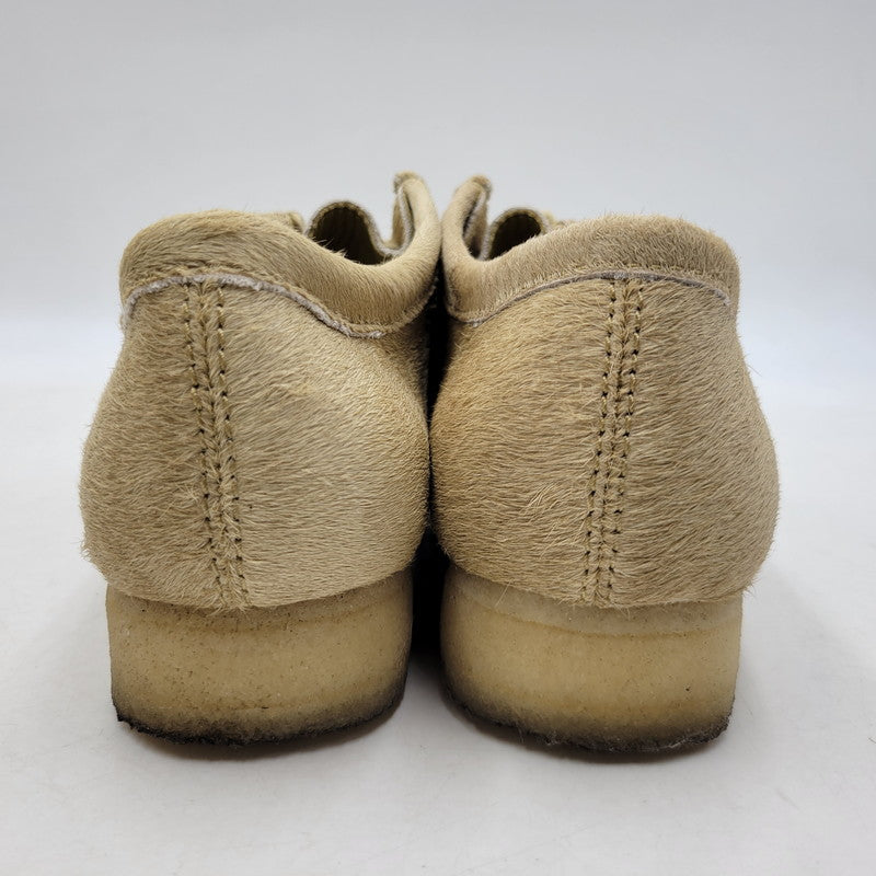 【中古品】【メンズ】 Clarks クラークス WALLABEE 26173635 ワラビー シューズ 靴 164-260808-as-08-izu サイズ：US9.5 カラー：ベージュ 万代Net店