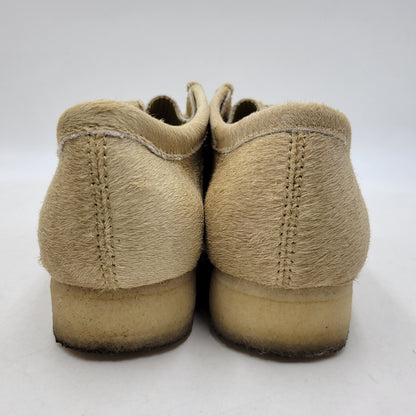 【中古品】【メンズ】 Clarks クラークス WALLABEE 26173635 ワラビー シューズ 靴 164-260808-as-08-izu サイズ：US9.5 カラー：ベージュ 万代Net店