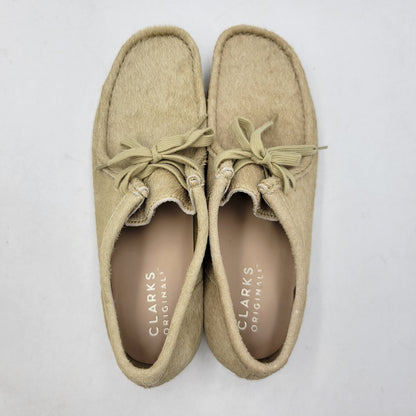 【中古品】【メンズ】 Clarks クラークス WALLABEE 26173635 ワラビー シューズ 靴 164-260808-as-08-izu サイズ：US9.5 カラー：ベージュ 万代Net店