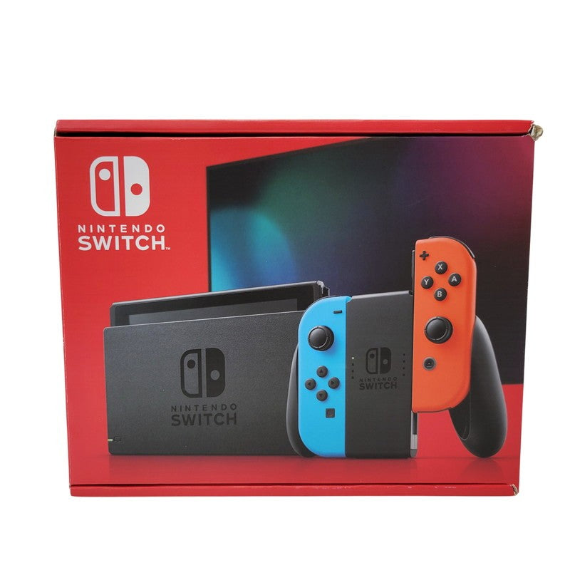 【中古美品】 【未使用】【ゲーム】Nintendo Switch Joy-Con(L) ネオンブルー/(R) ネオンレッド HAD-S-KABAH(JPN) 任天堂 ニンテンドースイッチ 本体 034-260807-ay-03-izu 万代Net店