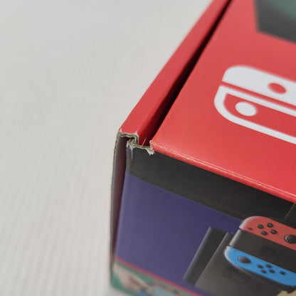 【中古美品】 【未使用】【ゲーム】Nintendo Switch Joy-Con(L) ネオンブルー/(R) ネオンレッド HAD-S-KABAH(JPN) 任天堂 ニンテンドースイッチ 本体 034-260807-ay-03-izu 万代Net店