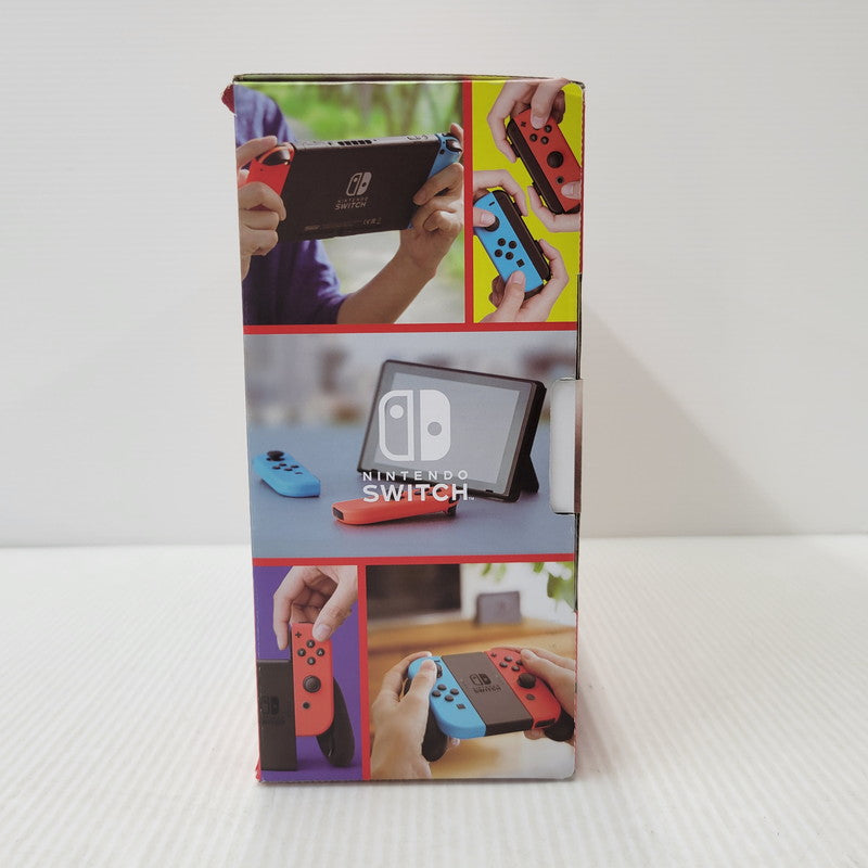 【中古美品】 【未使用】【ゲーム】Nintendo Switch Joy-Con(L) ネオンブルー/(R) ネオンレッド HAD-S-KABAH(JPN) 任天堂 ニンテンドースイッチ 本体 034-260807-ay-03-izu 万代Net店
