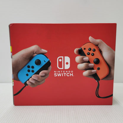 【中古美品】 【未使用】【ゲーム】Nintendo Switch Joy-Con(L) ネオンブルー/(R) ネオンレッド HAD-S-KABAH(JPN) 任天堂 ニンテンドースイッチ 本体 034-260807-ay-03-izu 万代Net店