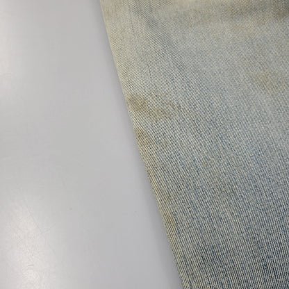 【現状渡し品】【メンズ】 Levi's リーバイス SMALL E 501 DENIM PANTS デニムパンツ ジーンズ 刻印6 USA製 不均等V ポケットダブルステッチ 収縮率8％ 157-260808-as-03-izu サイズ：28×34 カラー：ライトインディゴ 万代Net店