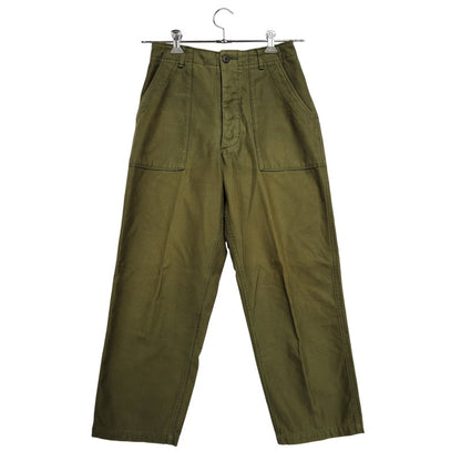 【中古品】【メンズ】 CIOTA シオタ SUVIN COTTON BACK-SATIN BAKER PANTS PTLM-103M スビンコットン バックサテン ベイカーパンツ 151-260808-as-04-izu サイズ：4 カラー：カーキ 万代Net店