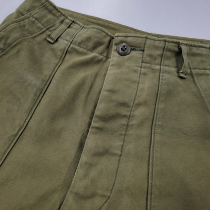 【中古品】【メンズ】 CIOTA シオタ SUVIN COTTON BACK-SATIN BAKER PANTS PTLM-103M スビンコットン バックサテン ベイカーパンツ 151-260808-as-04-izu サイズ：4 カラー：カーキ 万代Net店