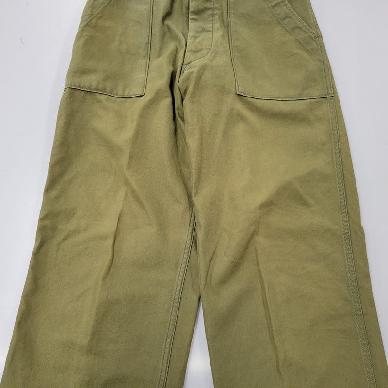 【中古品】【メンズ】 CIOTA シオタ SUVIN COTTON BACK-SATIN BAKER PANTS PTLM-103M スビンコットン バックサテン ベイカーパンツ 151-260808-as-04-izu サイズ：4 カラー：カーキ 万代Net店