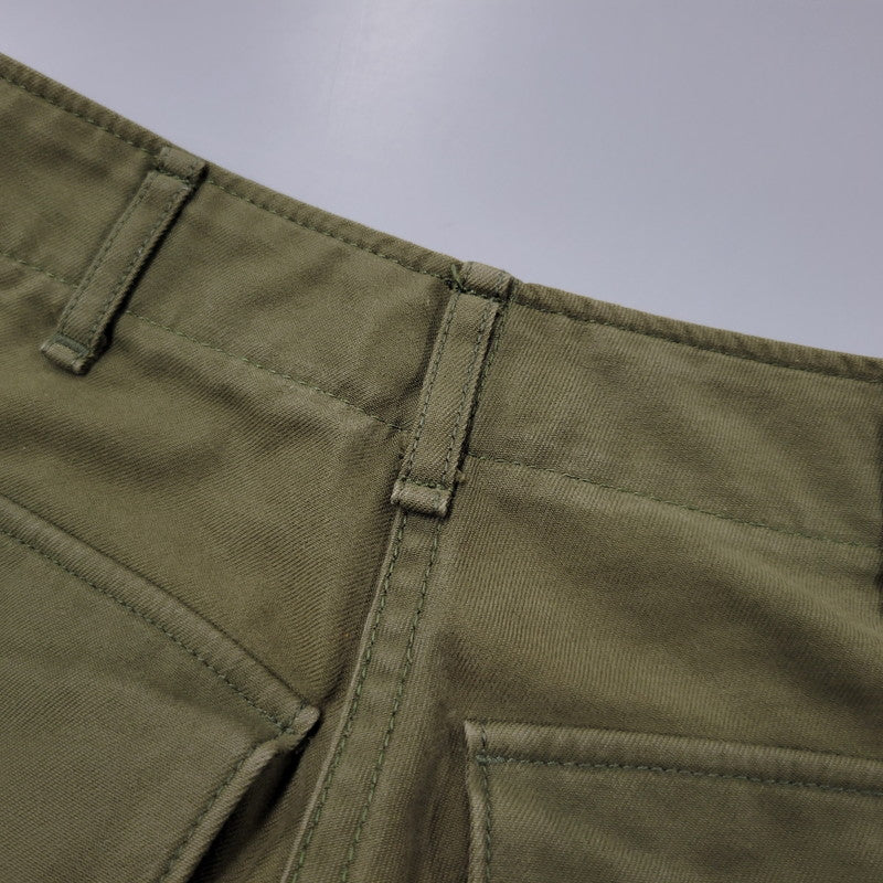 【中古品】【メンズ】 CIOTA シオタ SUVIN COTTON BACK-SATIN BAKER PANTS PTLM-103M スビンコットン バックサテン ベイカーパンツ 151-260808-as-04-izu サイズ：4 カラー：カーキ 万代Net店