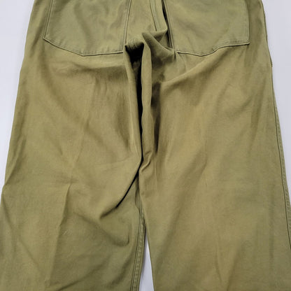 【中古品】【メンズ】 CIOTA シオタ SUVIN COTTON BACK-SATIN BAKER PANTS PTLM-103M スビンコットン バックサテン ベイカーパンツ 151-260808-as-04-izu サイズ：4 カラー：カーキ 万代Net店