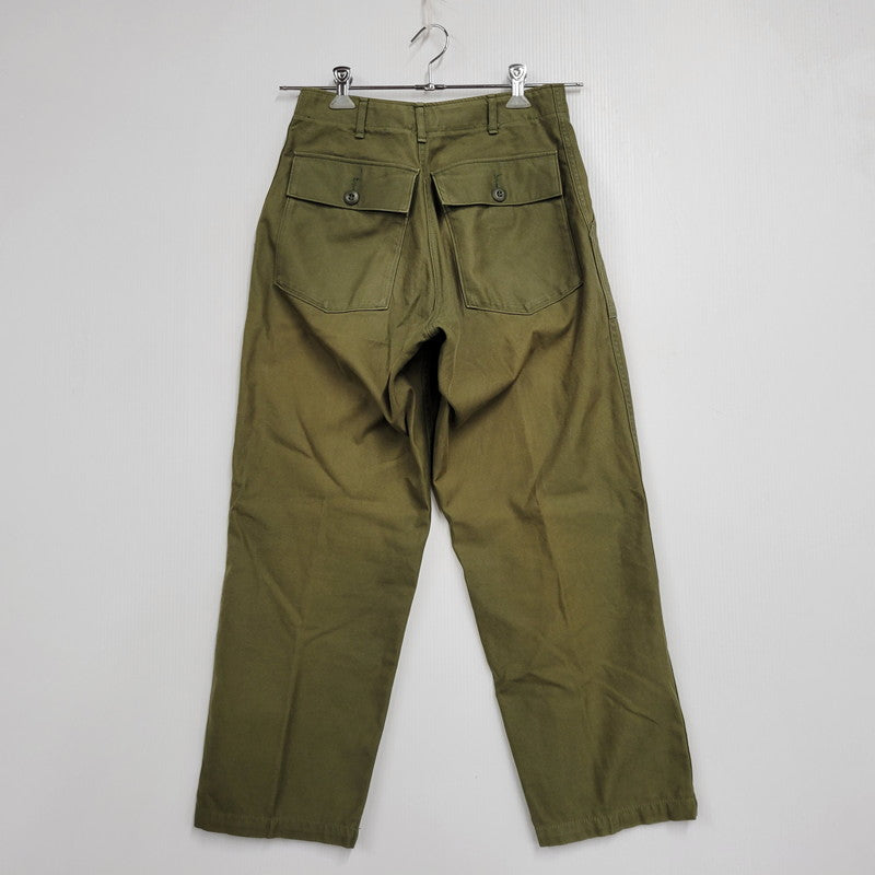 【中古品】【メンズ】 CIOTA シオタ SUVIN COTTON BACK-SATIN BAKER PANTS PTLM-103M スビンコットン バックサテン ベイカーパンツ 151-260808-as-04-izu サイズ：4 カラー：カーキ 万代Net店