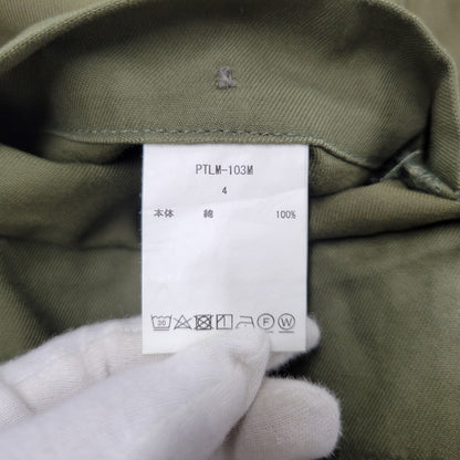 【中古品】【メンズ】 CIOTA シオタ SUVIN COTTON BACK-SATIN BAKER PANTS PTLM-103M スビンコットン バックサテン ベイカーパンツ 151-260808-as-04-izu サイズ：4 カラー：カーキ 万代Net店