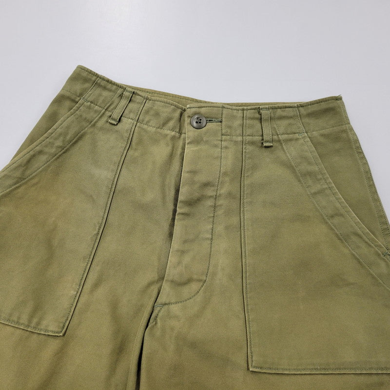【中古品】【メンズ】 CIOTA シオタ SUVIN COTTON BACK-SATIN BAKER PANTS PTLM-103M スビンコットン バックサテン ベイカーパンツ 151-260808-as-04-izu サイズ：4 カラー：カーキ 万代Net店