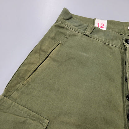 【中古品】【メンズ】 OUTIL ウティ PANTALON BLESLE パンタロン ブレル パンツ 151-260808-as-05-izu サイズ：12 カラー：カーキ 万代Net店