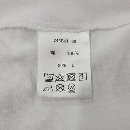 【中古品】【メンズ】 BOTT ボット 243BOTT38 NMNH TEE Tシャツ トップス 142-260815-kh-01-izu サイズ：L カラー：ホワイト 万代Net店