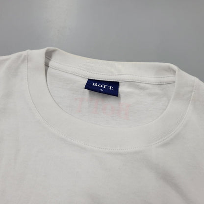 【中古品】【メンズ】 BOTT ボット 243BOTT38 NMNH TEE Tシャツ トップス 142-260815-kh-01-izu サイズ：L カラー：ホワイト 万代Net店