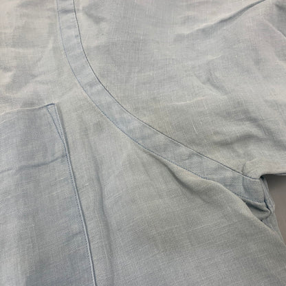 【中古品】【メンズ】 Polo by Ralph Lauren ポロバイラルフローレン CALDWELL ORANGE PONY OPENCOLLAR SHIRT オレンジポニー オープンカラーシャツ 半袖 146-260822-as-08-izu サイズ：M カラー：ライトブルー 万代Net店