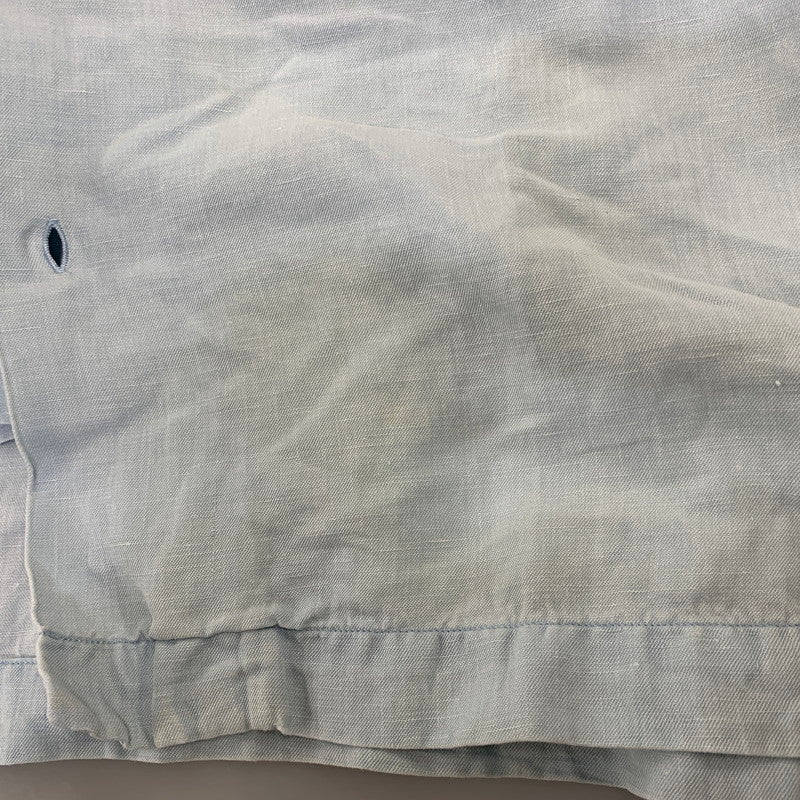 【中古品】【メンズ】 Polo by Ralph Lauren ポロバイラルフローレン CALDWELL ORANGE PONY OPENCOLLAR SHIRT オレンジポニー オープンカラーシャツ 半袖 146-260822-as-08-izu サイズ：M カラー：ライトブルー 万代Net店