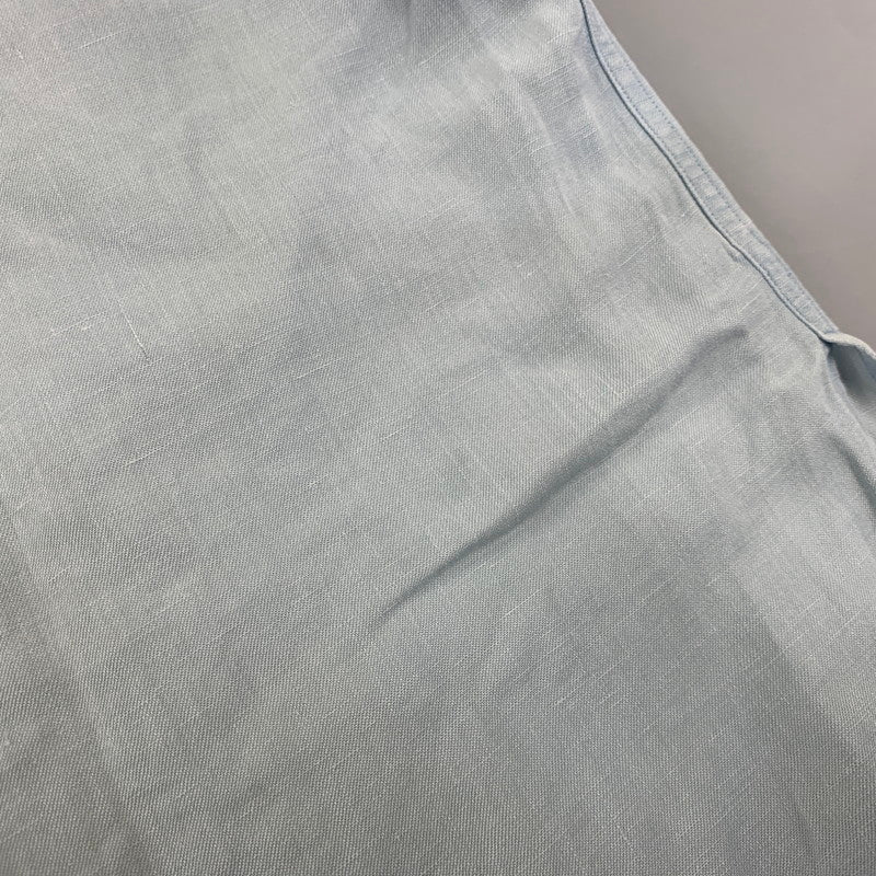 【中古品】【メンズ】 Polo by Ralph Lauren ポロバイラルフローレン CALDWELL ORANGE PONY OPENCOLLAR SHIRT オレンジポニー オープンカラーシャツ 半袖 146-260822-as-08-izu サイズ：M カラー：ライトブルー 万代Net店