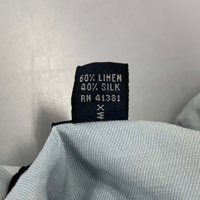 【中古品】【メンズ】 Polo by Ralph Lauren ポロバイラルフローレン CALDWELL ORANGE PONY OPENCOLLAR SHIRT オレンジポニー オープンカラーシャツ 半袖 146-260822-as-08-izu サイズ：M カラー：ライトブルー 万代Net店
