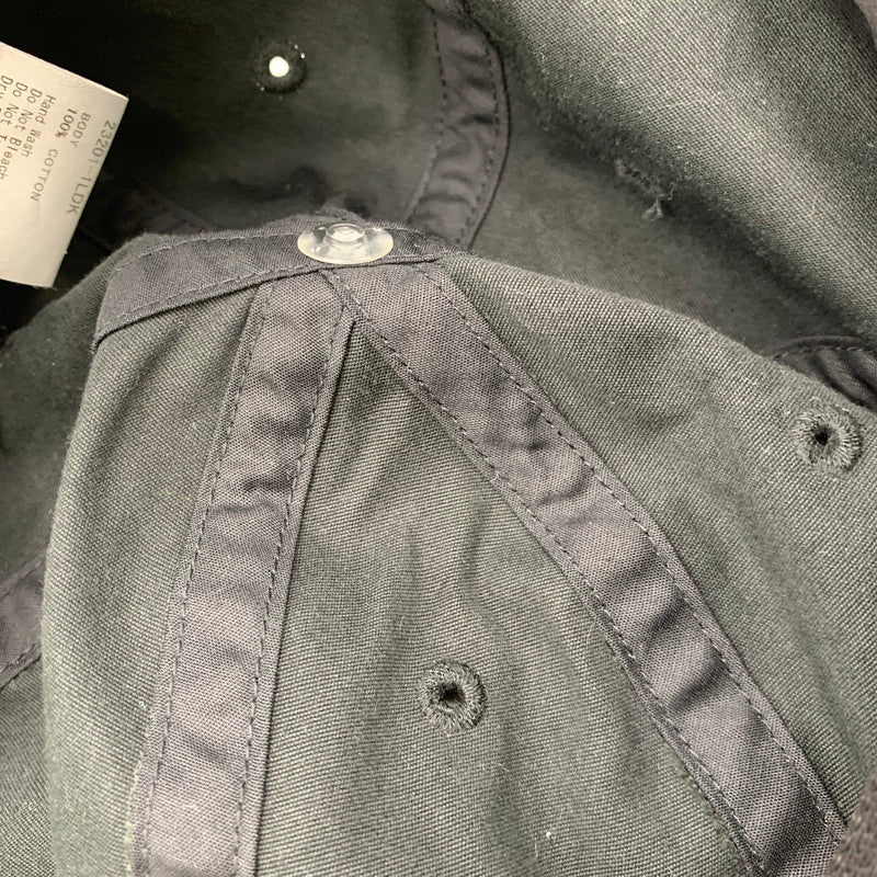 【中古品】【メンズ/レディース】 KIJIMA TAKAYUKI キジマタカユキ 23201-1LD 6PANEL TWO TONE CAP ツートーンキャップ 帽子 185-260818-ya-13-izu サイズ：F カラー：ブラック×ネイビー 万代Net店