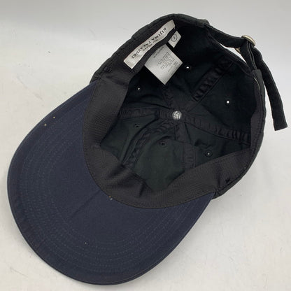 【中古品】【メンズ/レディース】 KIJIMA TAKAYUKI キジマタカユキ 23201-1LD 6PANEL TWO TONE CAP ツートーンキャップ 帽子 185-260818-ya-13-izu サイズ：F カラー：ブラック×ネイビー 万代Net店
