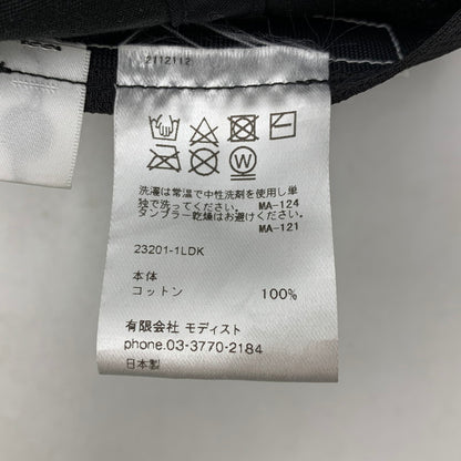 【中古品】【メンズ/レディース】 KIJIMA TAKAYUKI キジマタカユキ 23201-1LD 6PANEL TWO TONE CAP ツートーンキャップ 帽子 185-260818-ya-13-izu サイズ：F カラー：ブラック×ネイビー 万代Net店