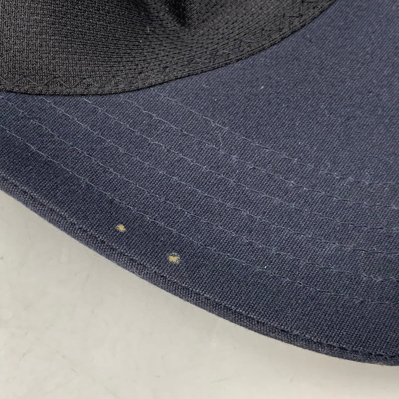 【中古品】【メンズ/レディース】 KIJIMA TAKAYUKI キジマタカユキ 23201-1LD 6PANEL TWO TONE CAP ツートーンキャップ 帽子 185-260818-ya-13-izu サイズ：F カラー：ブラック×ネイビー 万代Net店