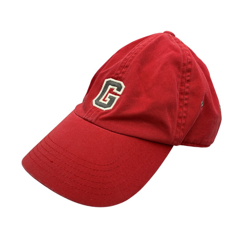 【中古品】【メンズ/レディース】 OLD GAP オールド ギャップ G LOGO CAP ロゴ キャップ 帽子 185-260818-ya-14-izu サイズ：S/M カラー：レッド 万代Net店