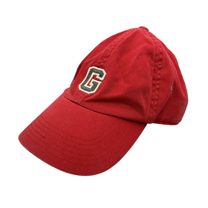 【中古品】【メンズ/レディース】 OLD GAP オールド ギャップ G LOGO CAP ロゴ キャップ 帽子 185-260818-ya-14-izu サイズ：S/M カラー：レッド 万代Net店