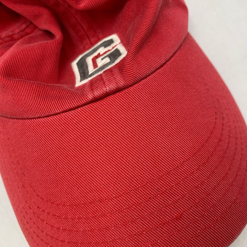 【中古品】【メンズ/レディース】 OLD GAP オールド ギャップ G LOGO CAP ロゴ キャップ 帽子 185-260818-ya-14-izu サイズ：S/M カラー：レッド 万代Net店