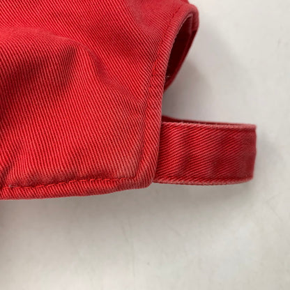 【中古品】【メンズ/レディース】 OLD GAP オールド ギャップ G LOGO CAP ロゴ キャップ 帽子 185-260818-ya-14-izu サイズ：S/M カラー：レッド 万代Net店