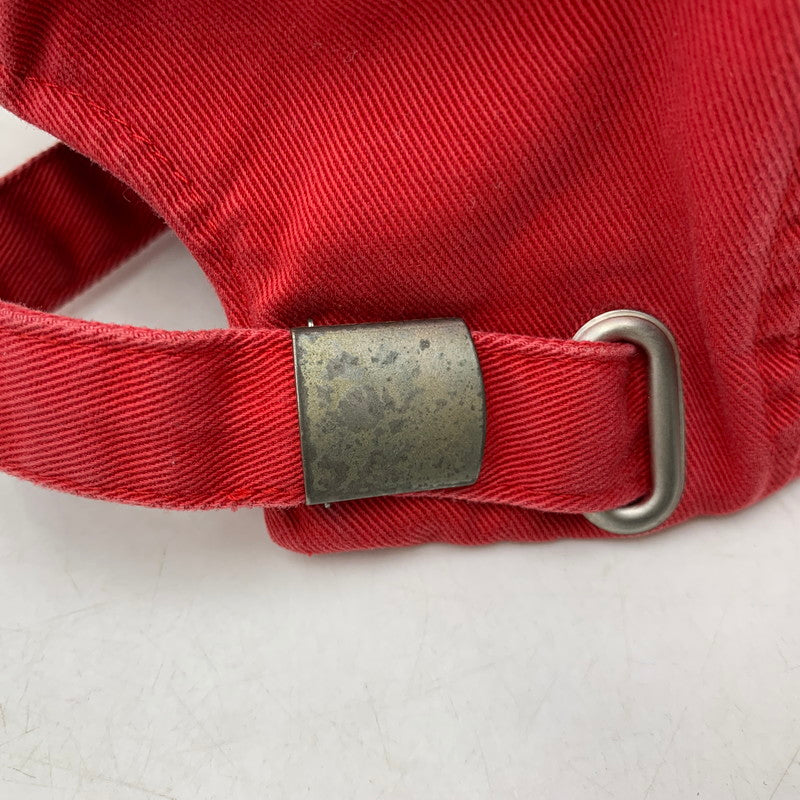 【中古品】【メンズ/レディース】 OLD GAP オールド ギャップ G LOGO CAP ロゴ キャップ 帽子 185-260818-ya-14-izu サイズ：S/M カラー：レッド 万代Net店