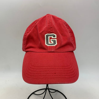 【中古品】【メンズ/レディース】 OLD GAP オールド ギャップ G LOGO CAP ロゴ キャップ 帽子 185-260818-ya-14-izu サイズ：S/M カラー：レッド 万代Net店